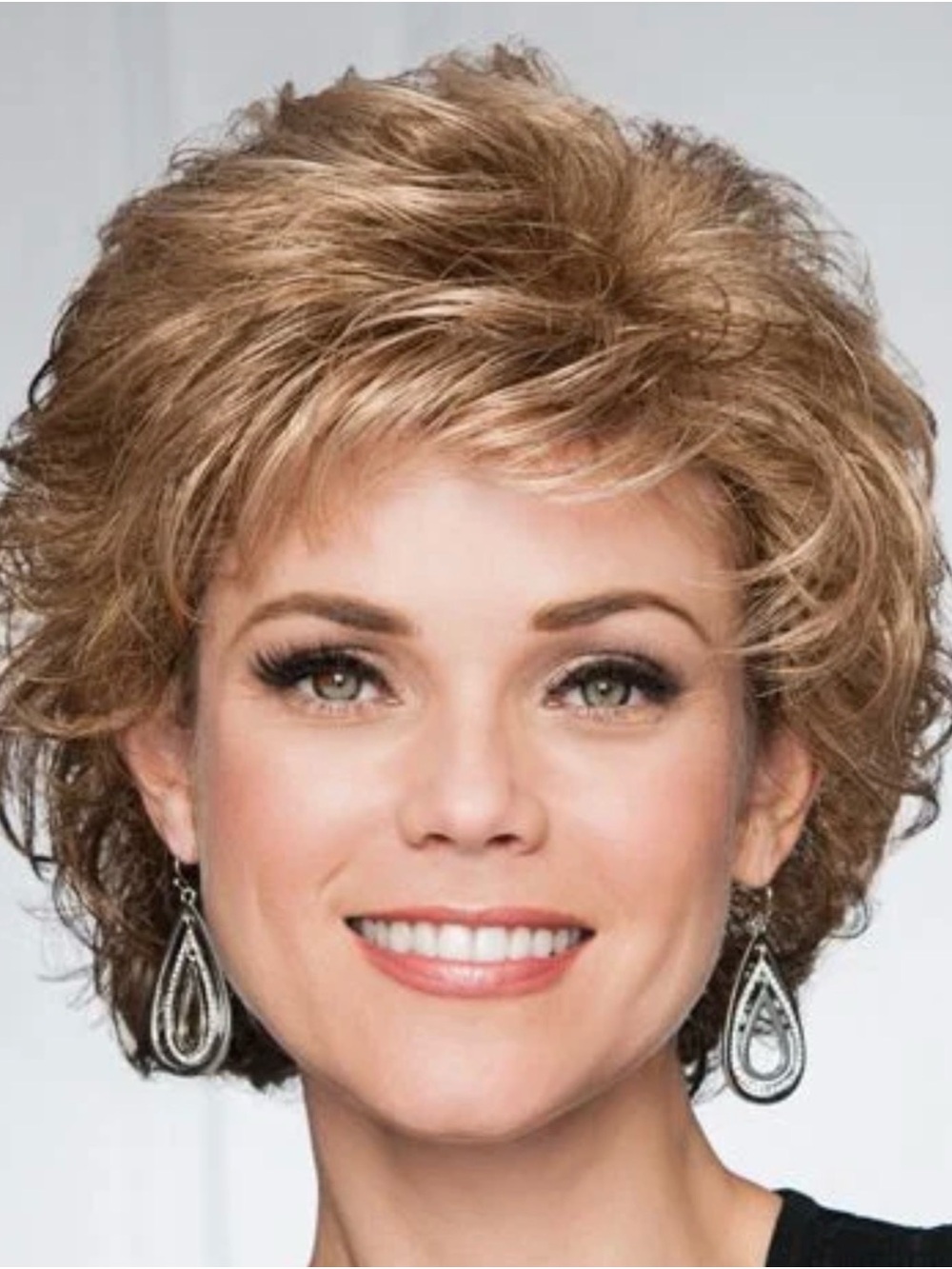 Gabor Short Layered Wig in Blonde and Brown - Picture 5 of 7